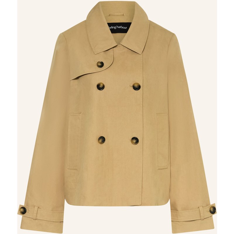 Darling Harbour Trench-Jacke braun