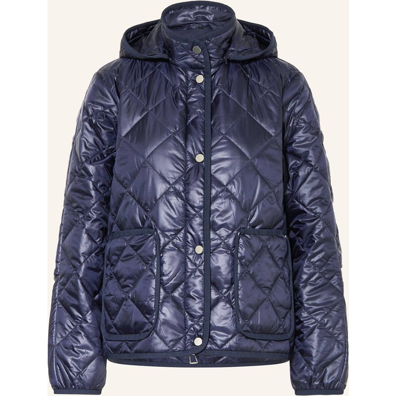 Darling Harbour Steppjacke Mit Abnehmbarer Kapuze blau