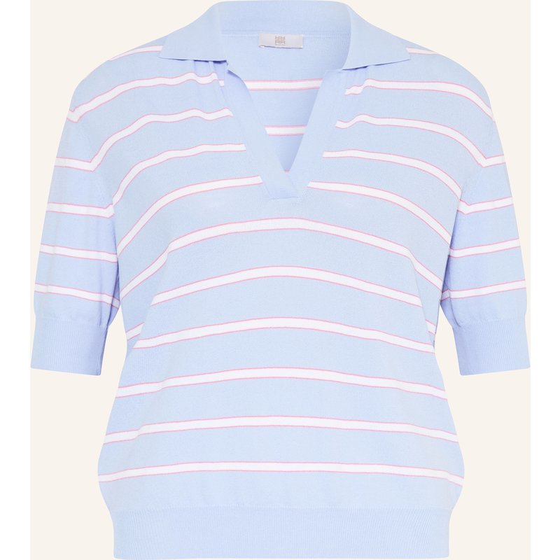 Riani Strick-Poloshirt blau