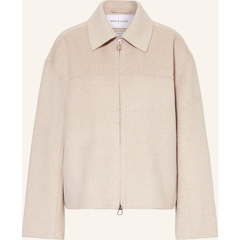 Mrs & Hugs Kastenjacke weiss