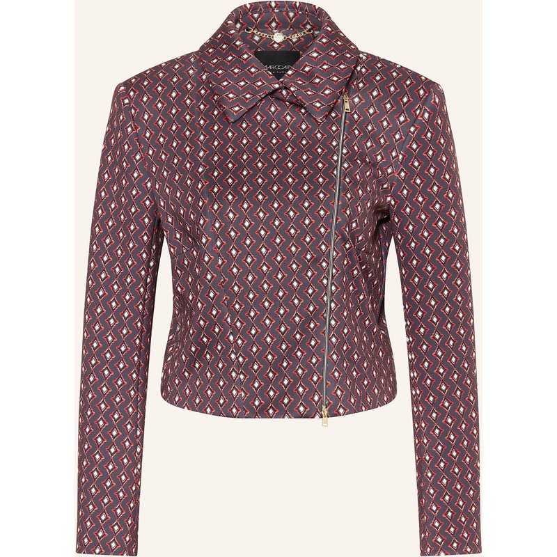 Marc Cain Kastenjacke Aus Jersey blau