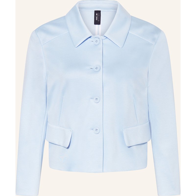 Marc Cain Kastenjacke Aus Jersey blau