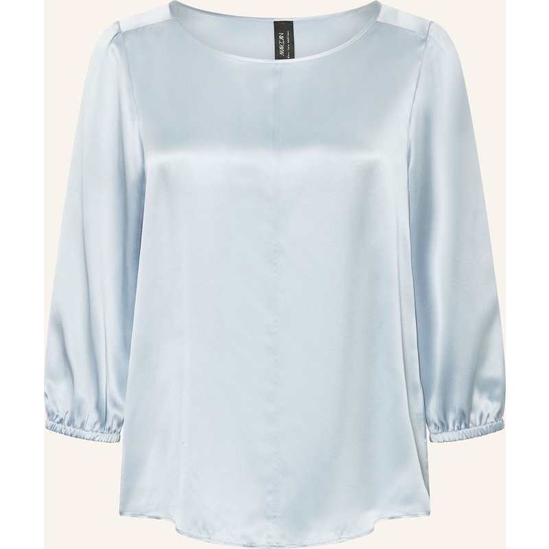 Marc Cain Seidenbluse Mit 3/4-Arm blau