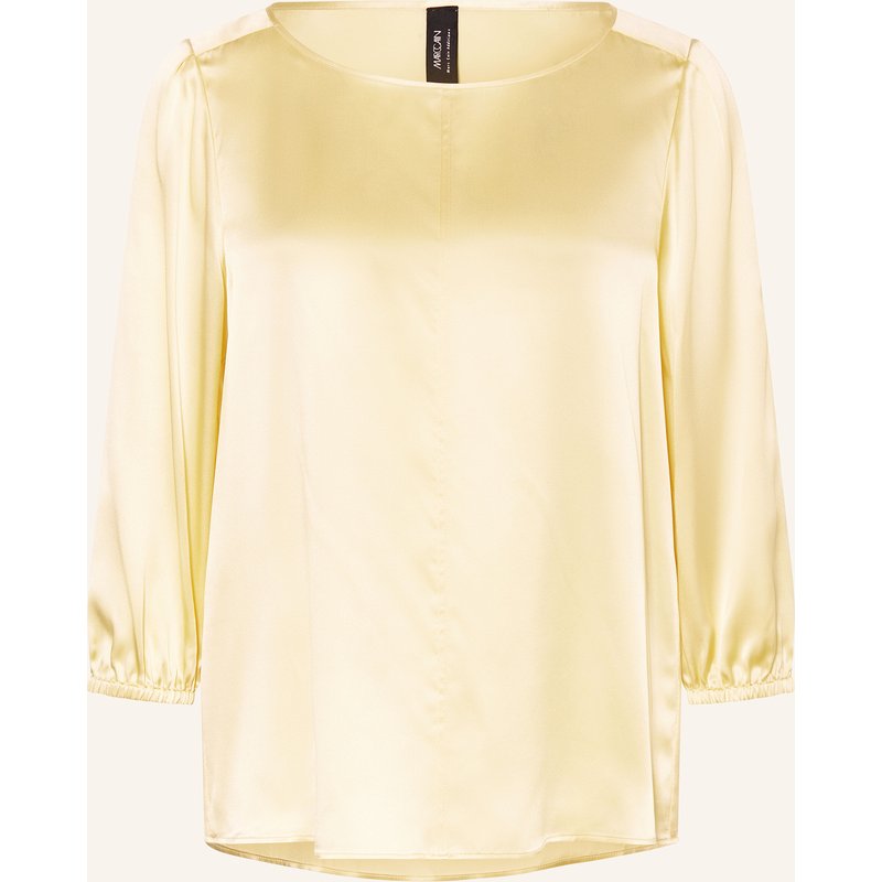 Marc Cain Seidenbluse Mit 3/4-Arm gelb