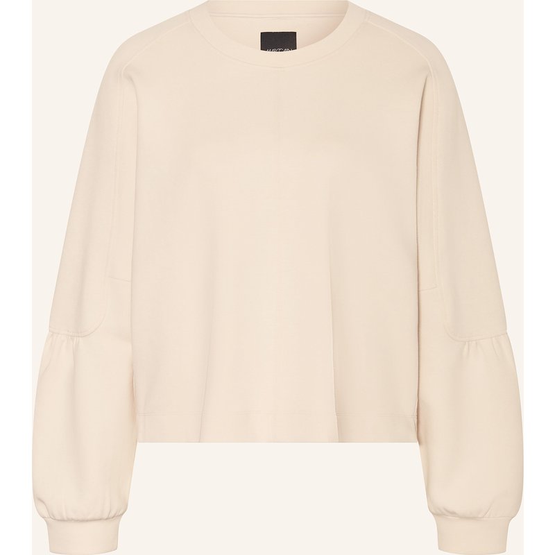 Marc Cain Sweatshirt Mit Rüschen beige