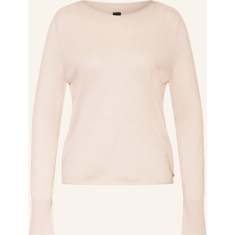Marc Cain Pullover Mit Glitzergarn rosa
