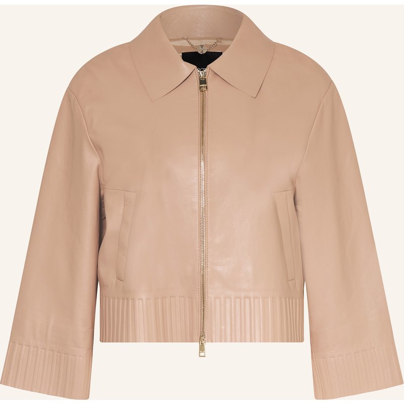 Marc Cain Lederjacke beige