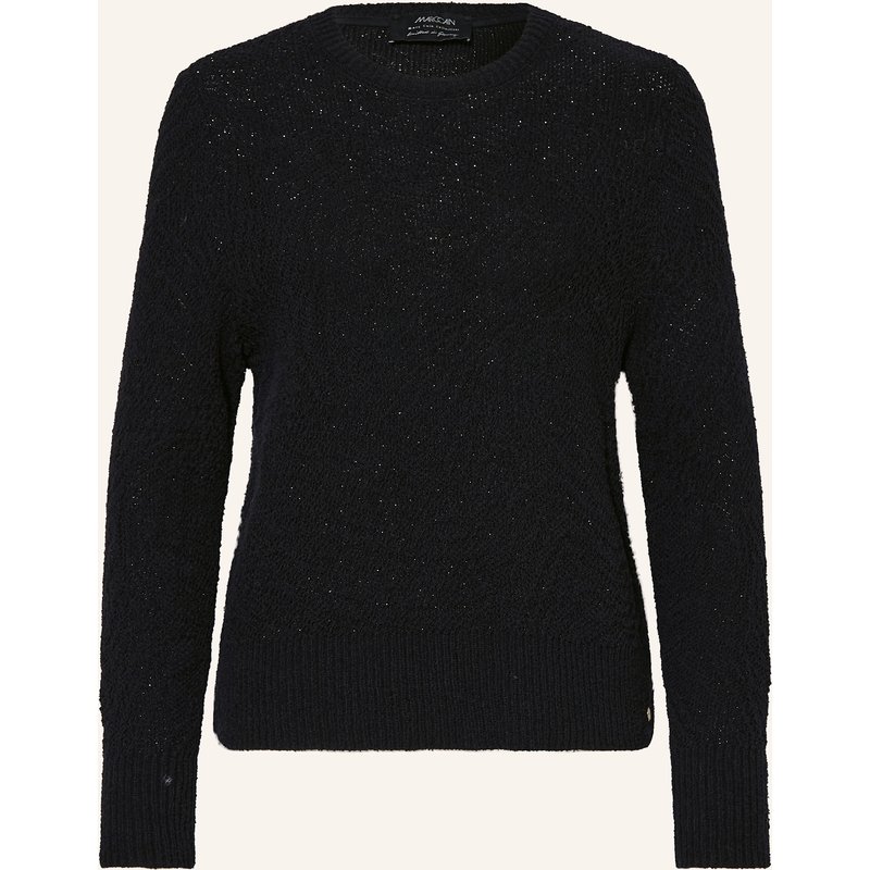 Marc Cain Pullover Mit Glitzergarn schwarz