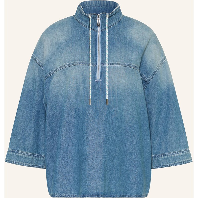 Marc Cain Jeansbluse Mit 3/4-Arm blau