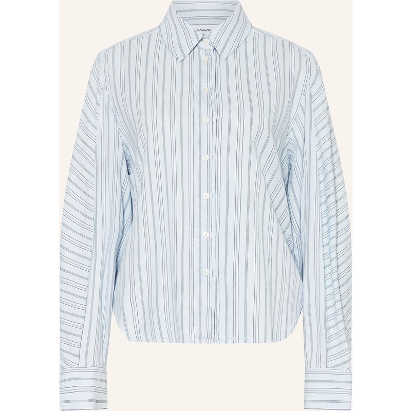 Samsøe Samsøe Hemdbluse Sania blau