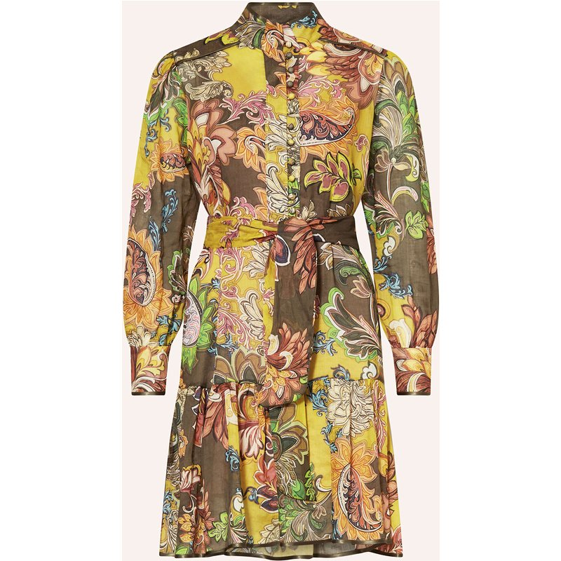 Anna's Kleid Mit Abnehmbarer Schluppe gruen