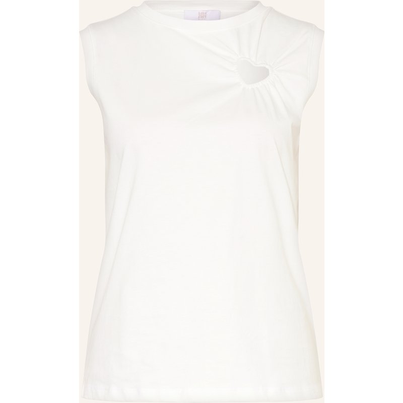 Riani Top Mit Cut-Out weiss
