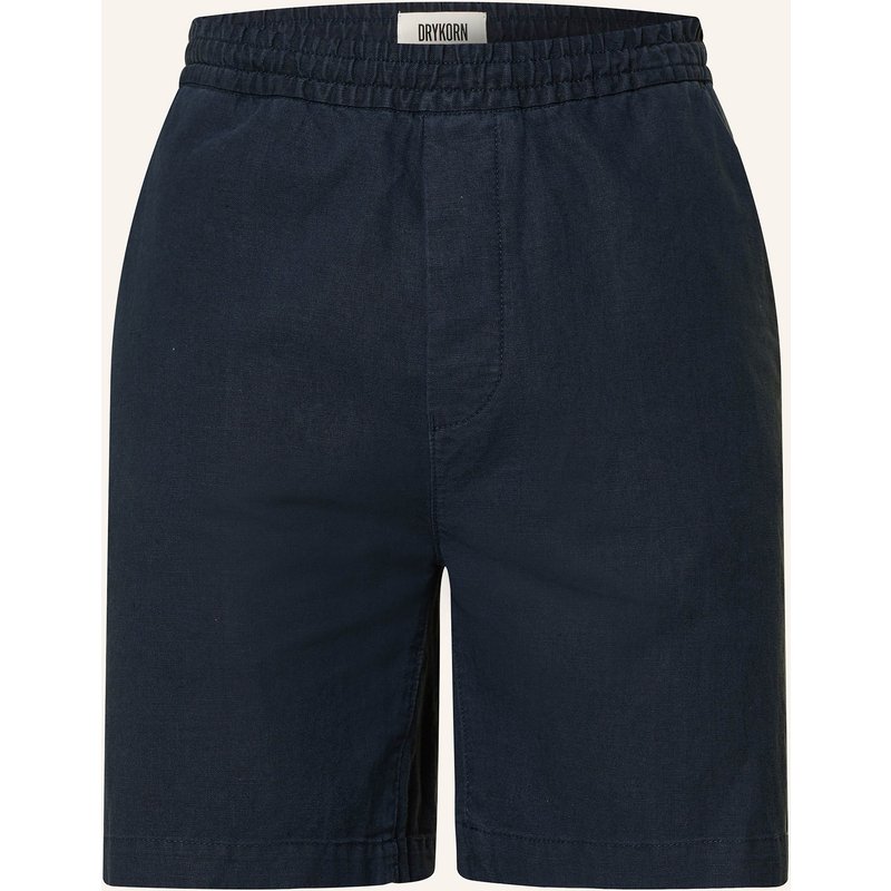 Drykorn Shorts Sayo Mit Leinen blau