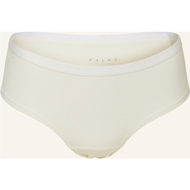 Falke Taillenpanty Daily Clima Wool Mit Merinowolle weiss