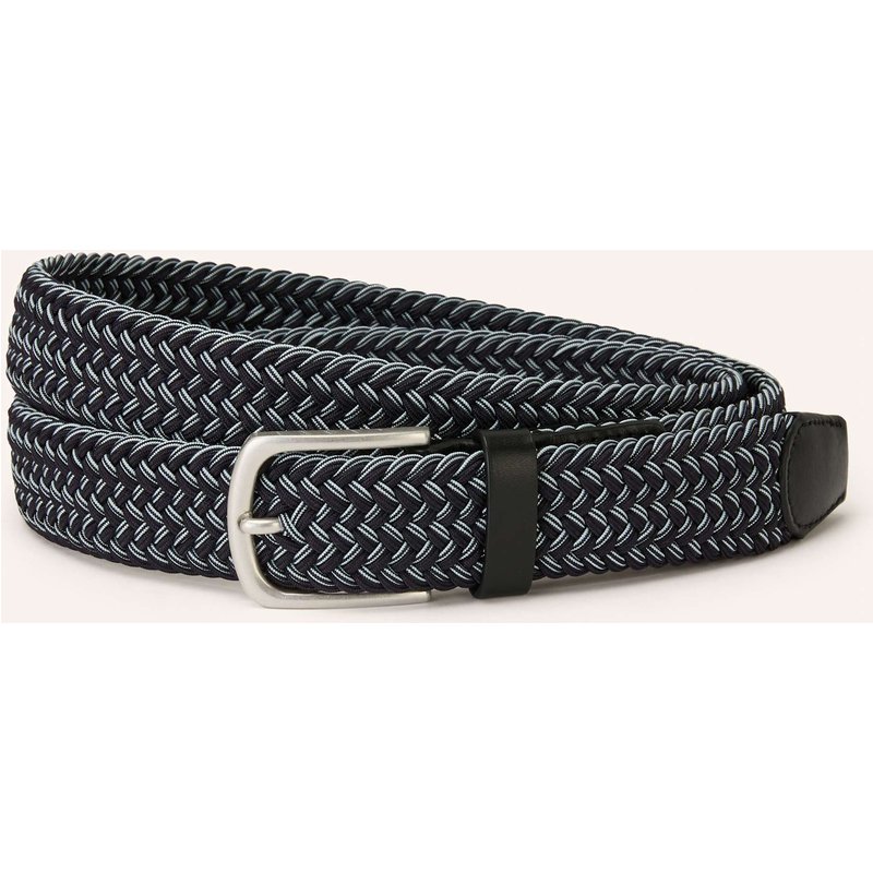 Strokesman's Flechtgürtel blau