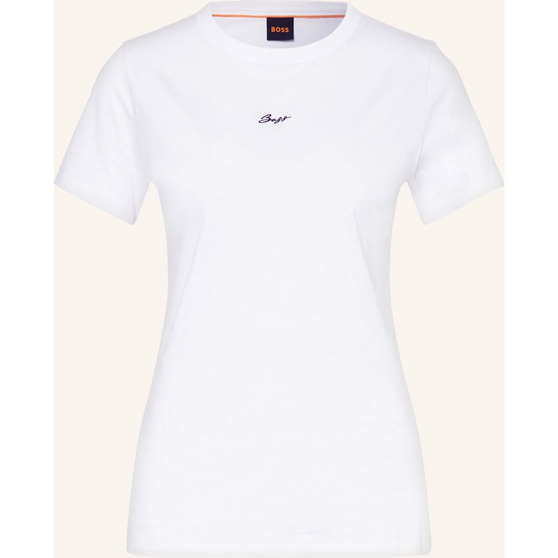 Boss T-Shirt Elogo weiss