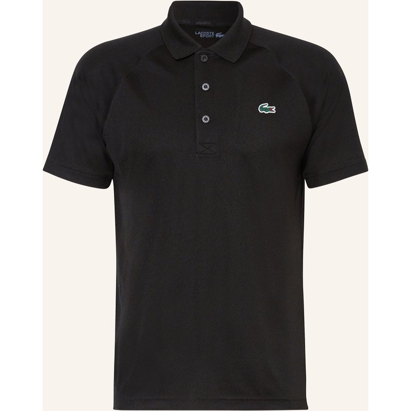 Lacoste Funktions-Poloshirt schwarz