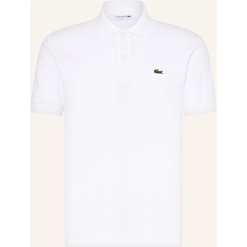 Lacoste Piqué-Poloshirt weiss