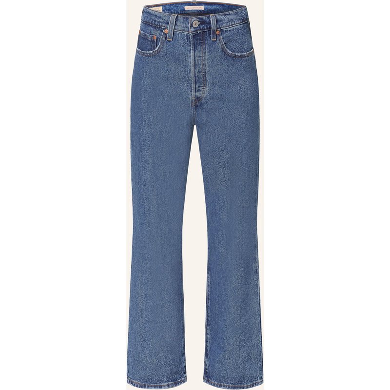 Levi's® Straight Jeans Ribcage Straight Ankle blau