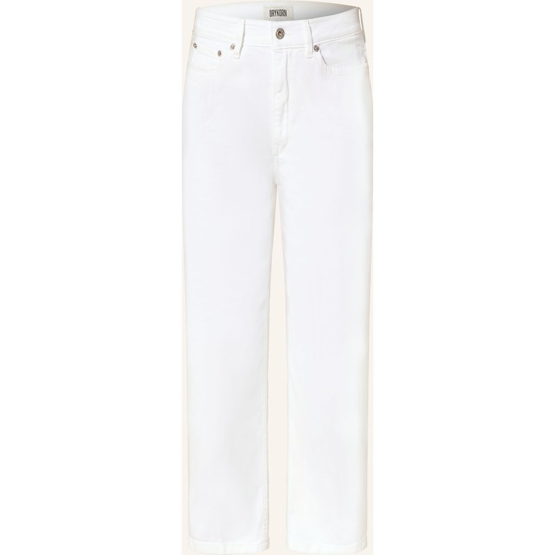Drykorn Cropped Jeans Flown weiss