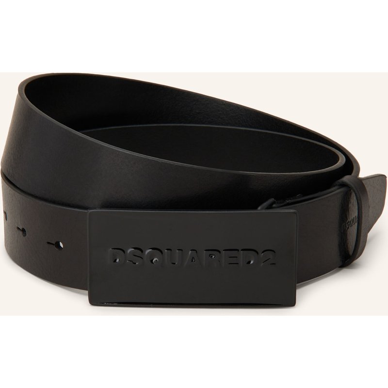 dsquared2 Ledergürtel schwarz