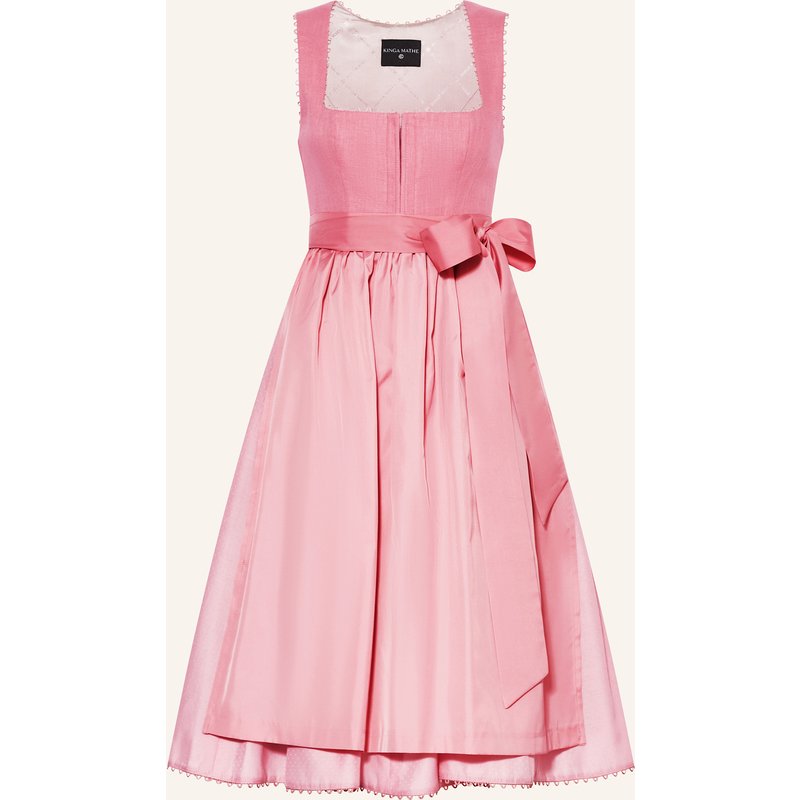 Kinga Mathe Dirndl München Mit Leinen rosa
