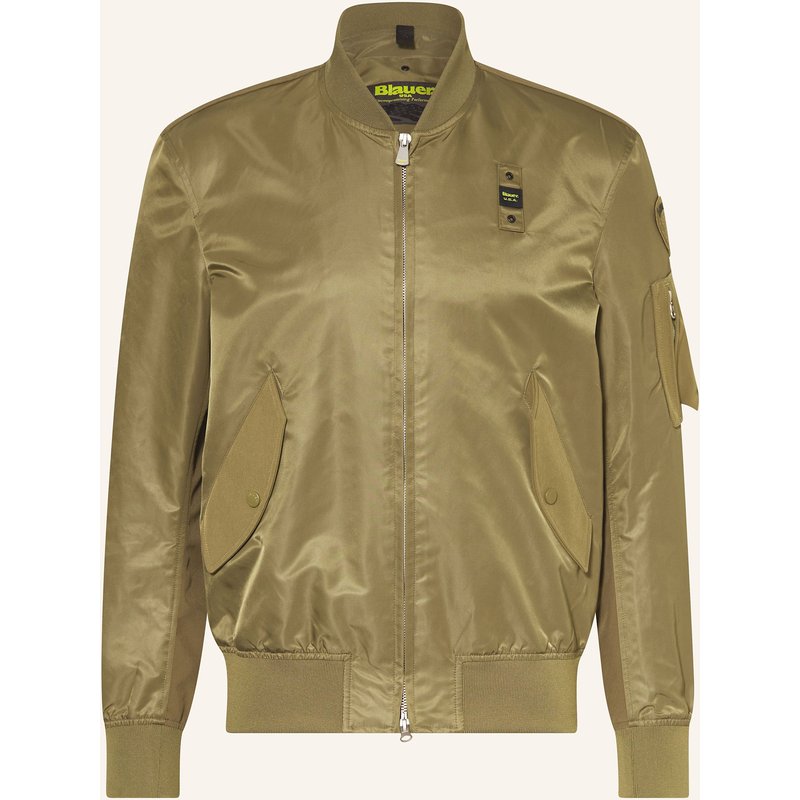 Blauer Blouson Rocky gruen