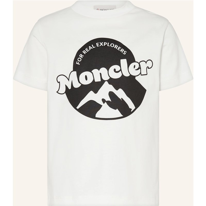 Moncler Enfant T-Shirt weiss