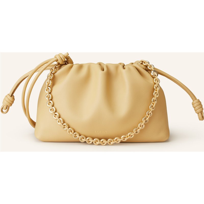 Loewe Clutch Flamenco gelb