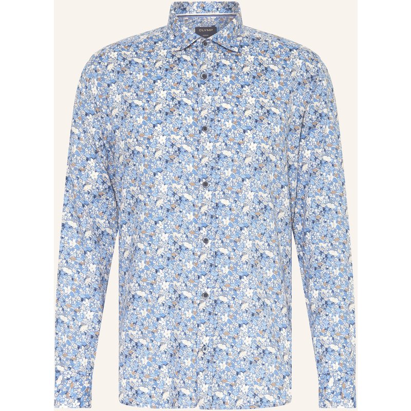 Olymp Hemd Casual Modern Fit blau