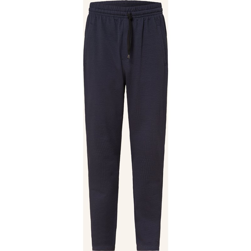 Harris Wharf London Anzughose Slim Fit blau