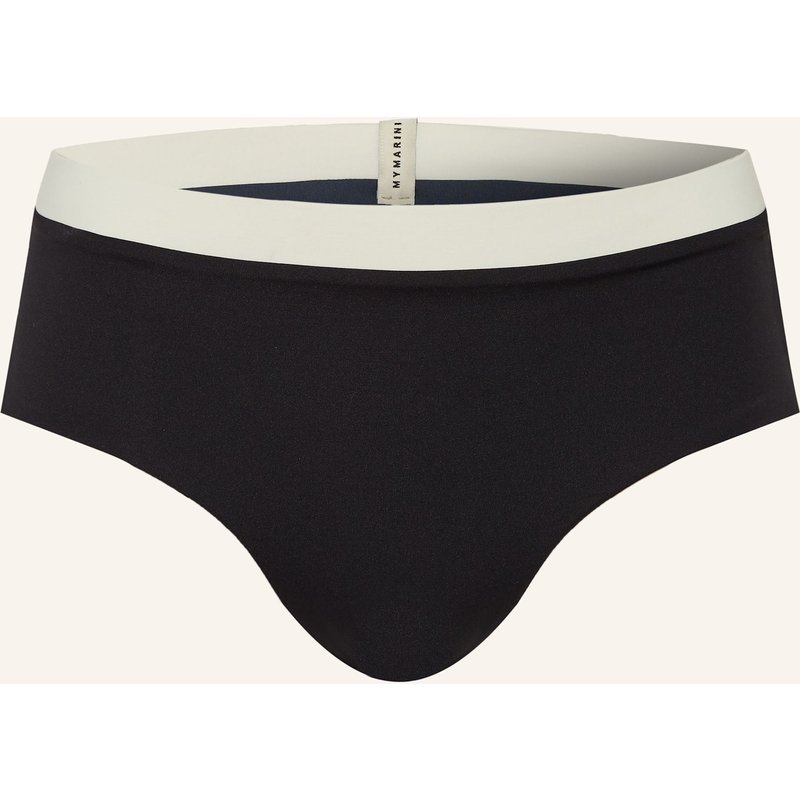 Mymarini Panty-Bikini-Hose Shorts Zum Wenden grau