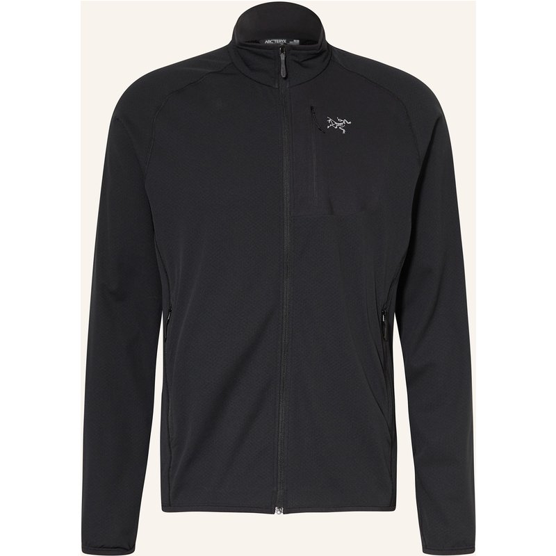 Arc'teryx Midlayer-Jacke Delta schwarz