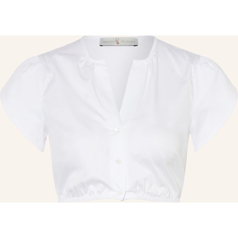 Johann & Johanna Dirndlbluse weiss