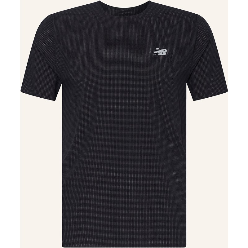 New Balance Laufshirt Race Day schwarz