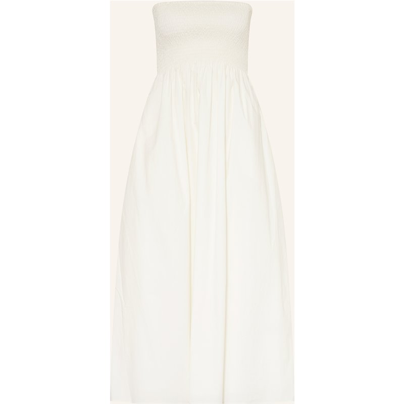 Faithfull The Brand Off-Shoulder-Kleid Jamie weiss