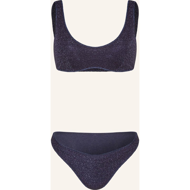 Oséree Bustier-Bikini Lumiere Sporty blau