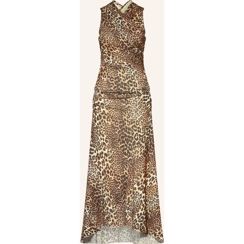 Ganni Kleid Marl braun