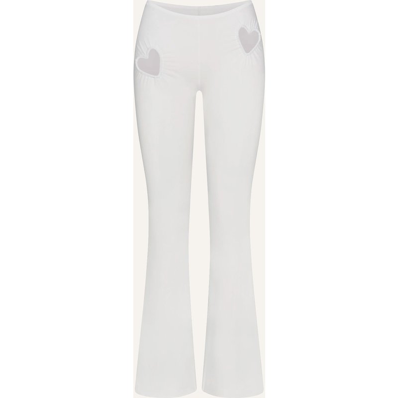 Skims Lounge-Hose Cotton Jersey weiss