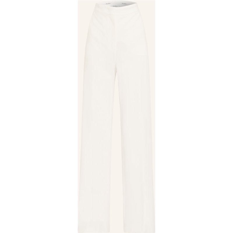 Max Mara Marlenehose Ponte weiss
