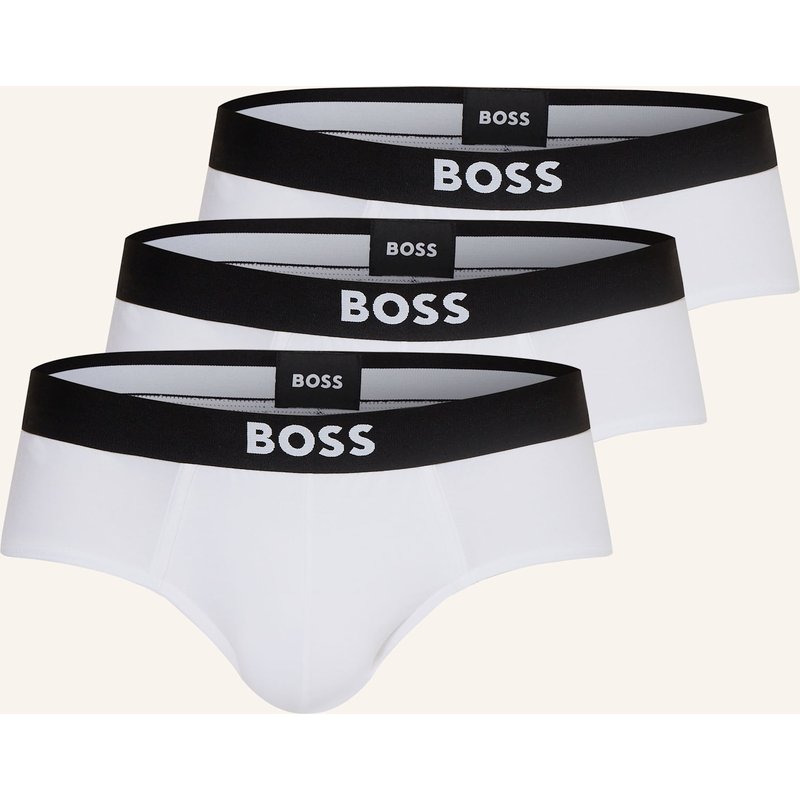 Boss 3er-Pack Slips One weiss