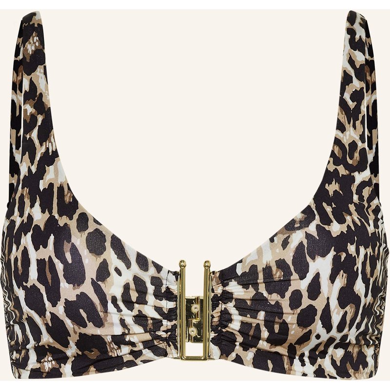 Mrs & Hugs Bralette-Bikini-Top schwarz