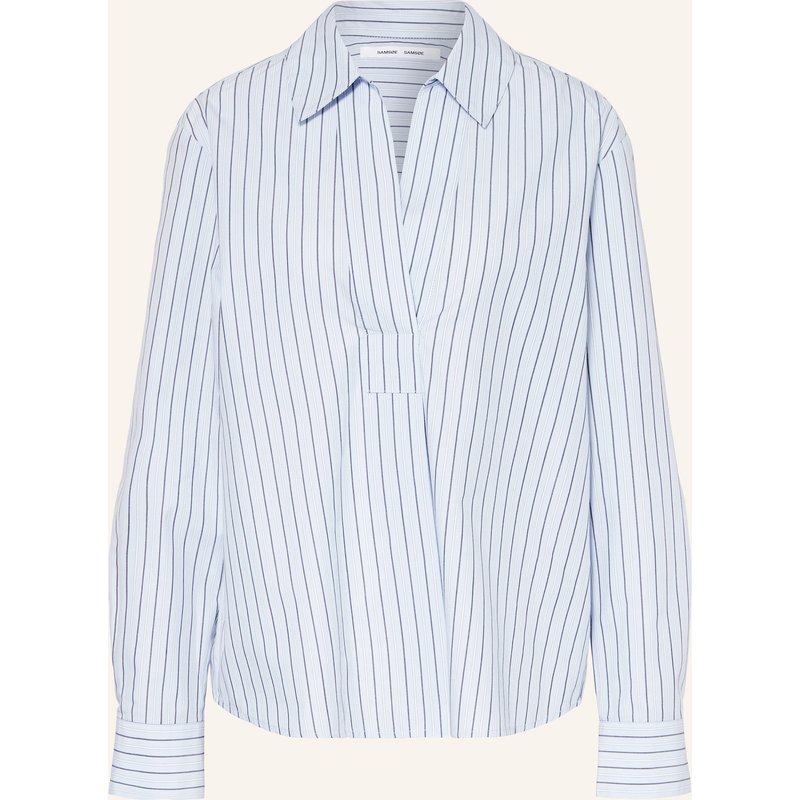 Samsøe Samsøe Blusenshirt Satolina blau