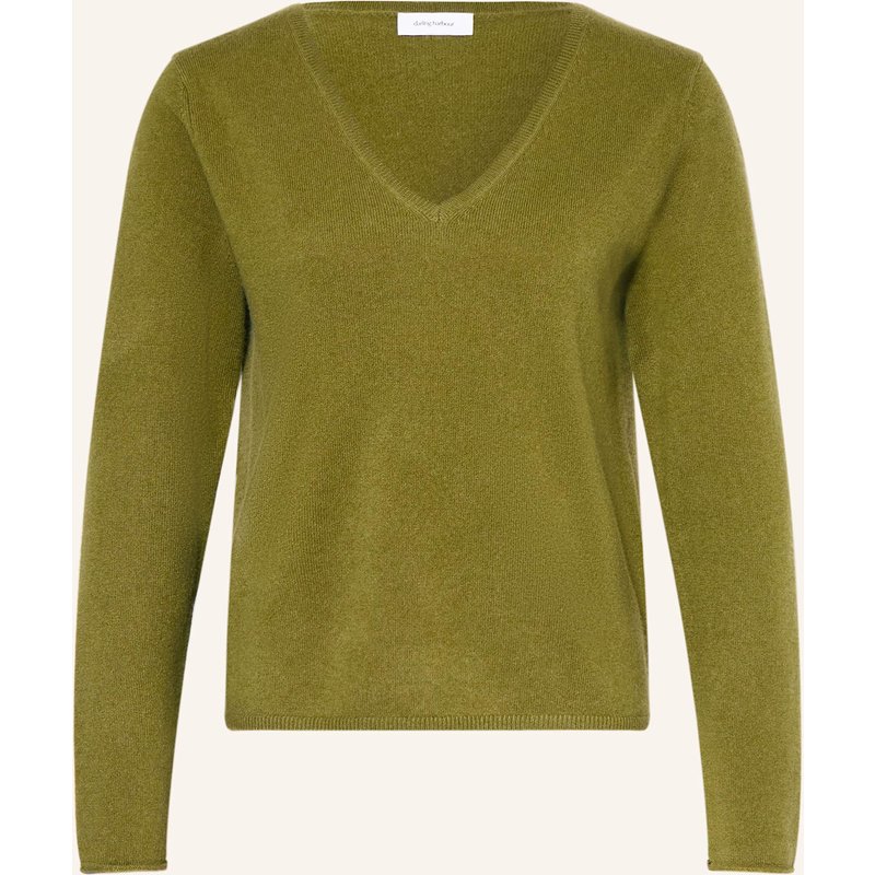 Darling Harbour Cashmere-Pullover gruen