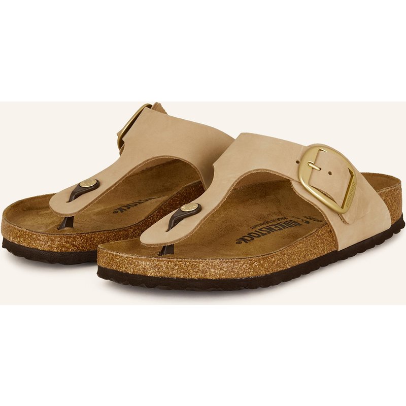 Birkenstock Zehentrenner Gizeh Big Buckle beige