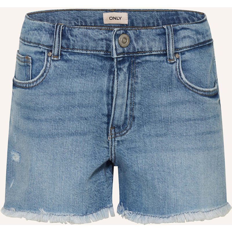 Only Jeansshorts blau
