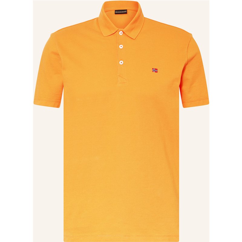 Napapijri Piqué-Poloshirt Ealis orange