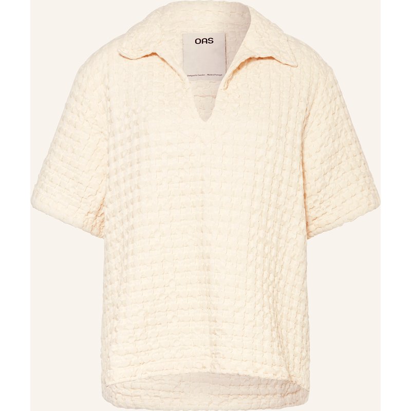 Oas Poloshirt Ecru Jaffa weiss