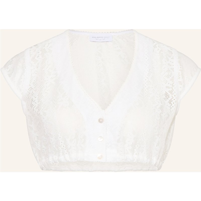 Anno Domini Dirndlbluse Fiona Aus Spitze weiss
