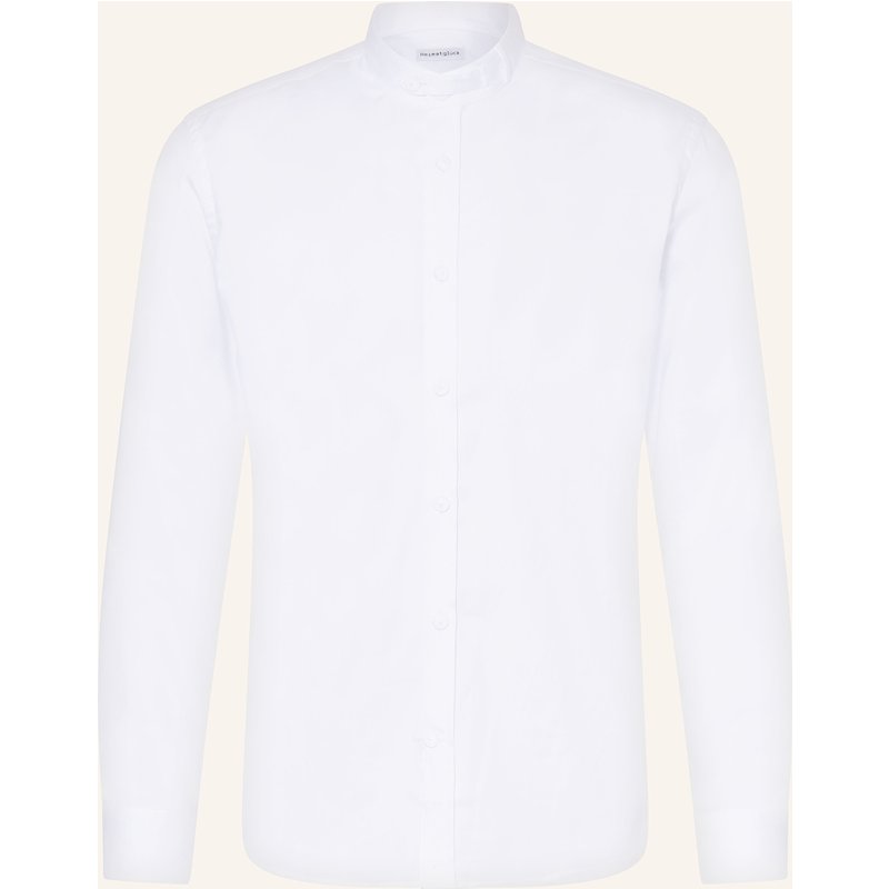 Heimatglück Tracht Trachtenhemd Max Regular Fit Mit Stehkragen weiss